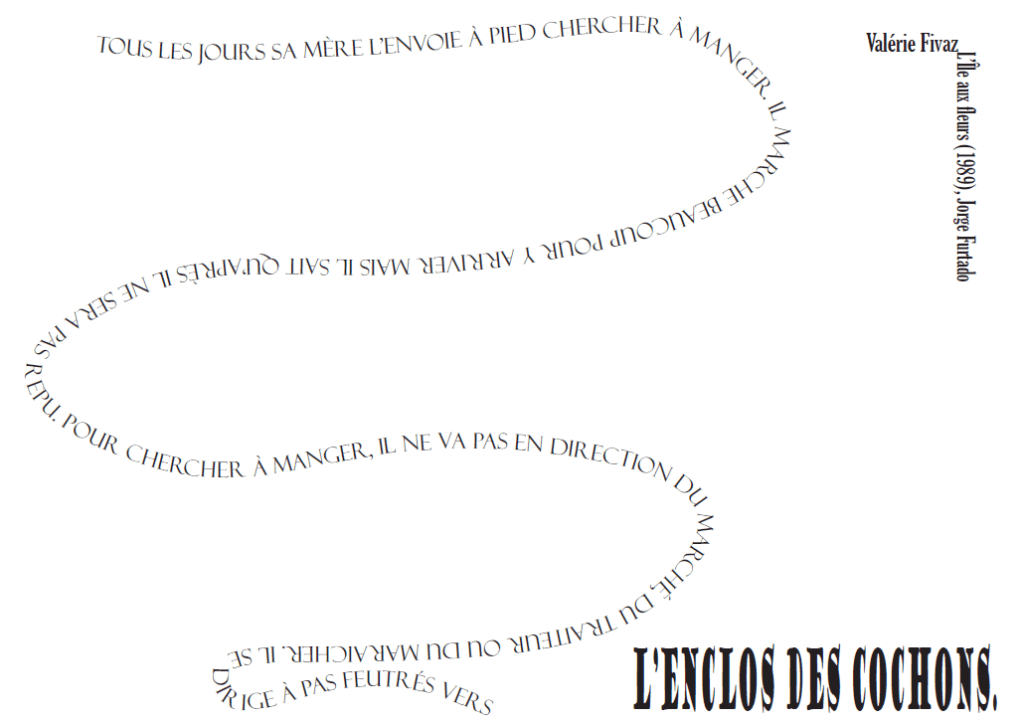 Postcard made for the festival Histoire et Cité in Geneva.